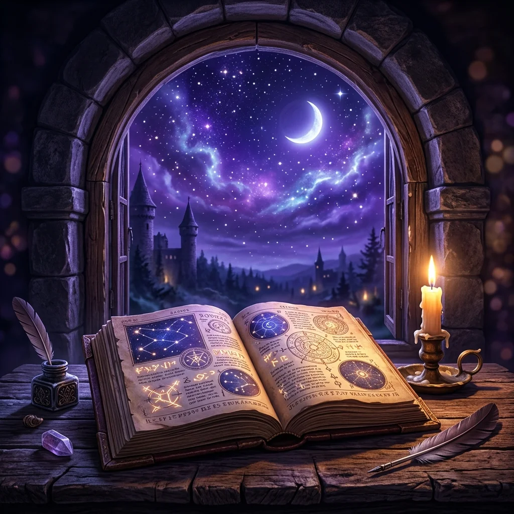 Mystical Window Dream Swan Art