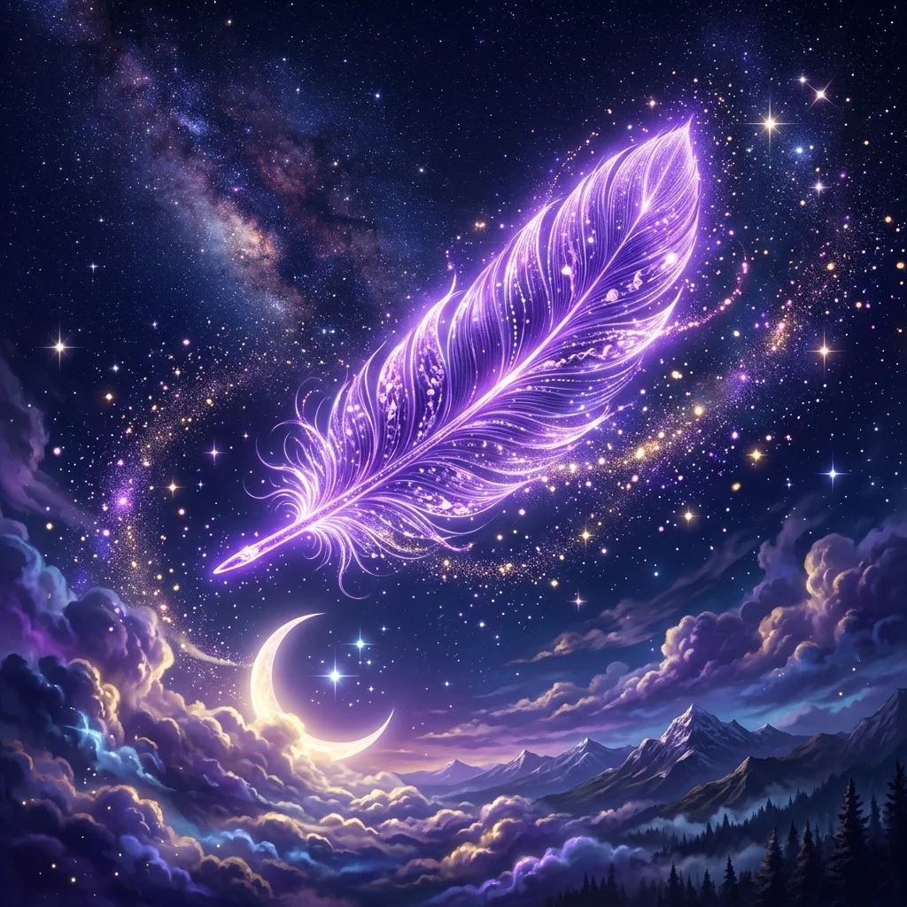 DreamSwan Blog Feather Artwork