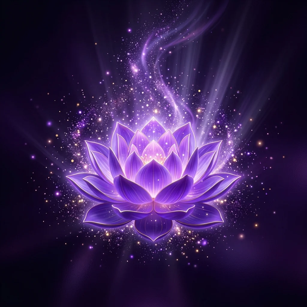 Glowing Lotus Artwork